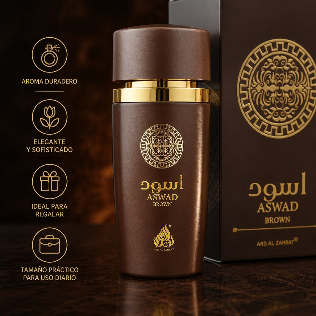 Aswad Brown Ard Al Zahrat Perfume