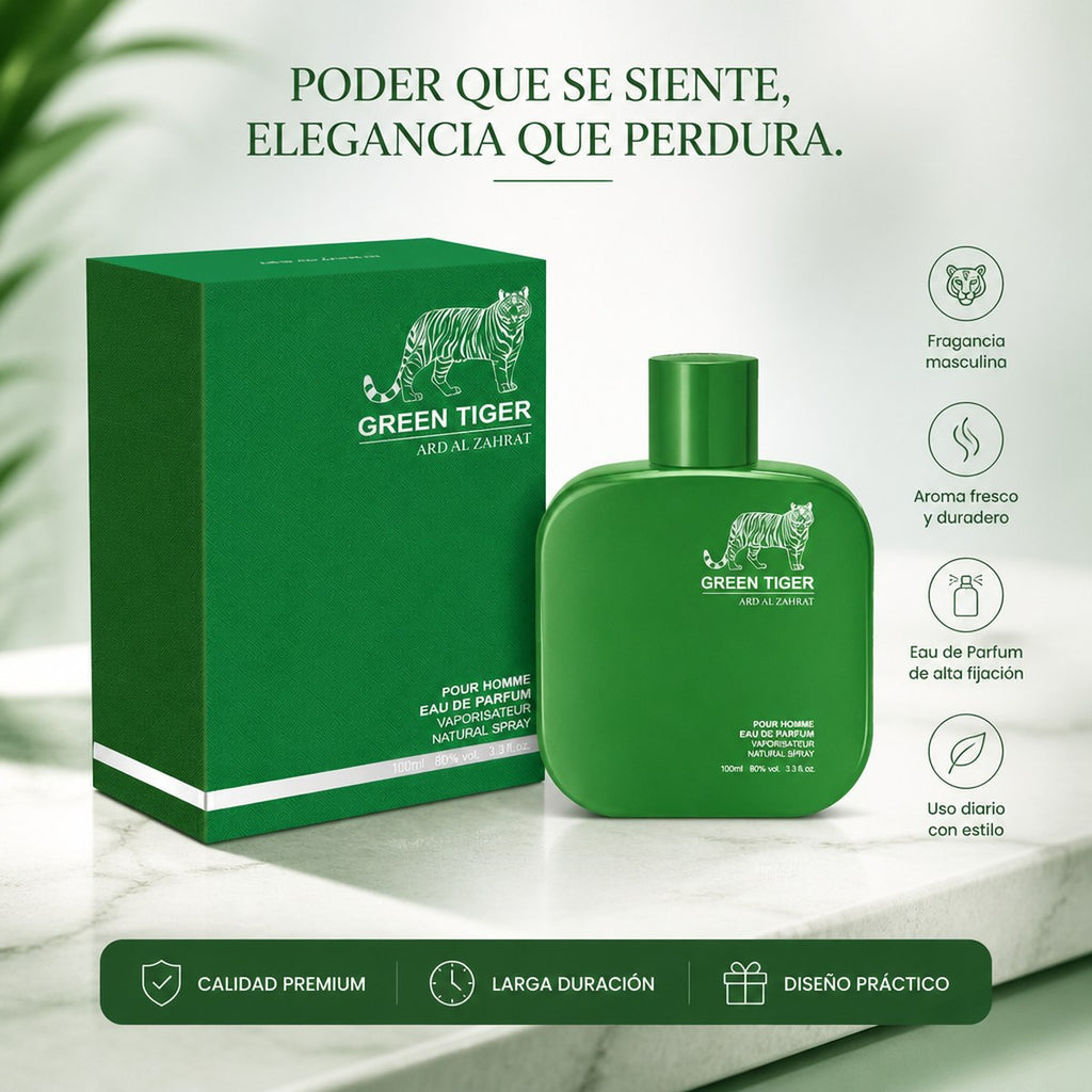 Green Tiger Men's Eau de Toilette