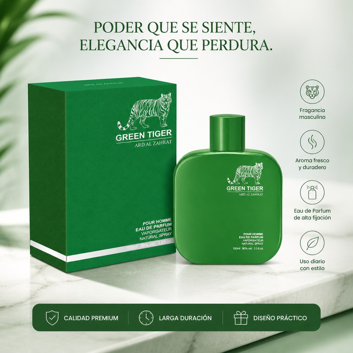 Green Tiger Men's Eau de Toilette