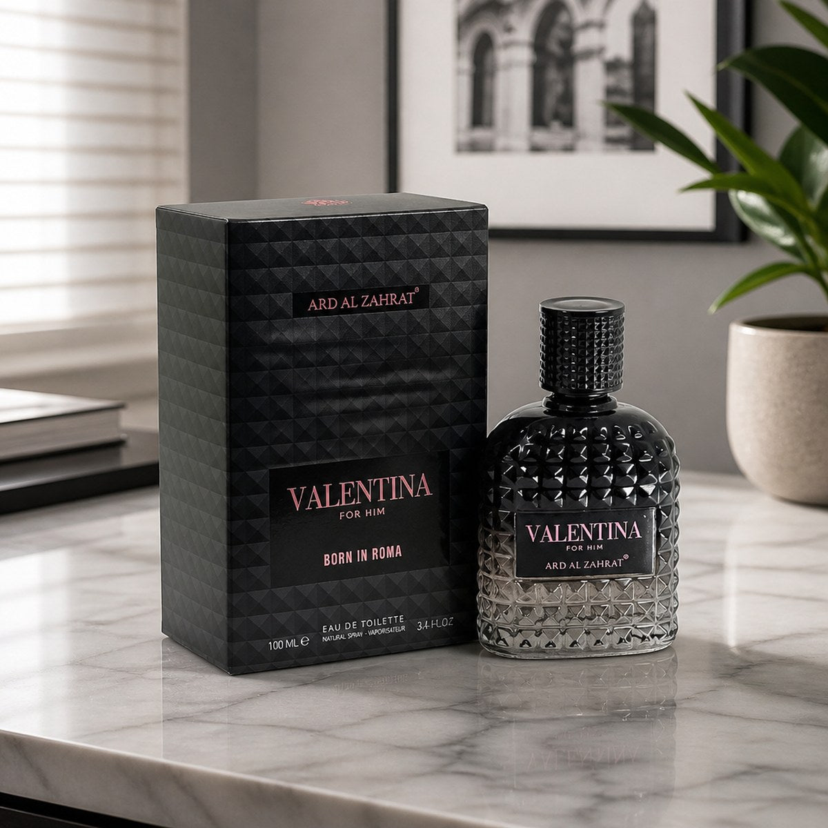 Eau de Toilette Ard Al Zahrat Valentina Para Hombre Born In Roma 100 ml