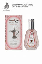 Ard Al Zaafaran Dirham Wardi Eau de Parfum 50ml product images and lifestyle scenes
