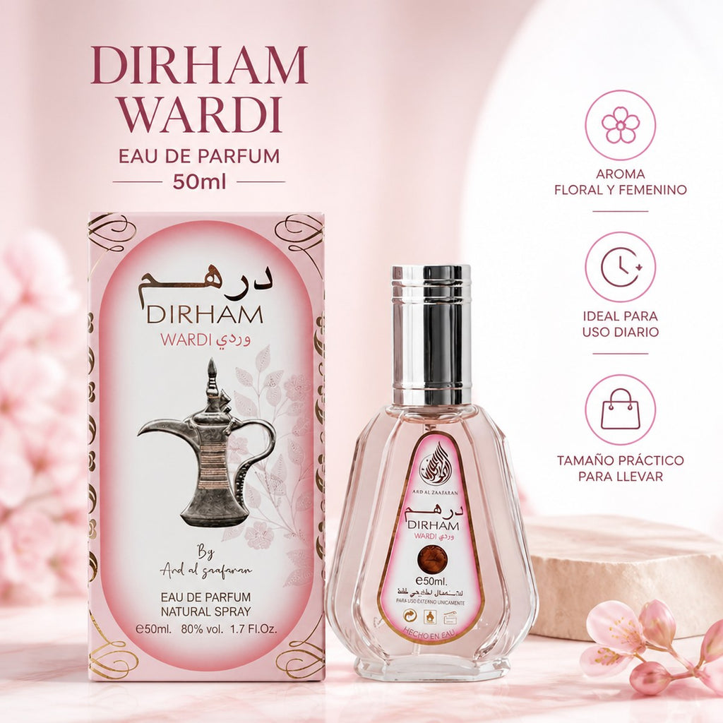 Ard Al Zaafaran Dirham Wardi Eau de Parfum 50ml