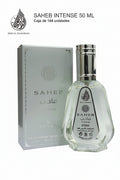 ARD AL ZAAFARAN Saheb Intense Eau de Parfum 50ml product images and lifestyle scenes