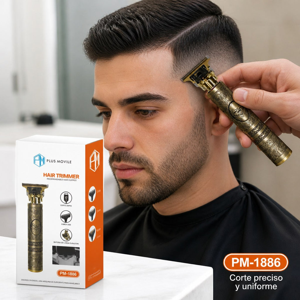 Cortapelo Recargable Plus Movile PM-1886