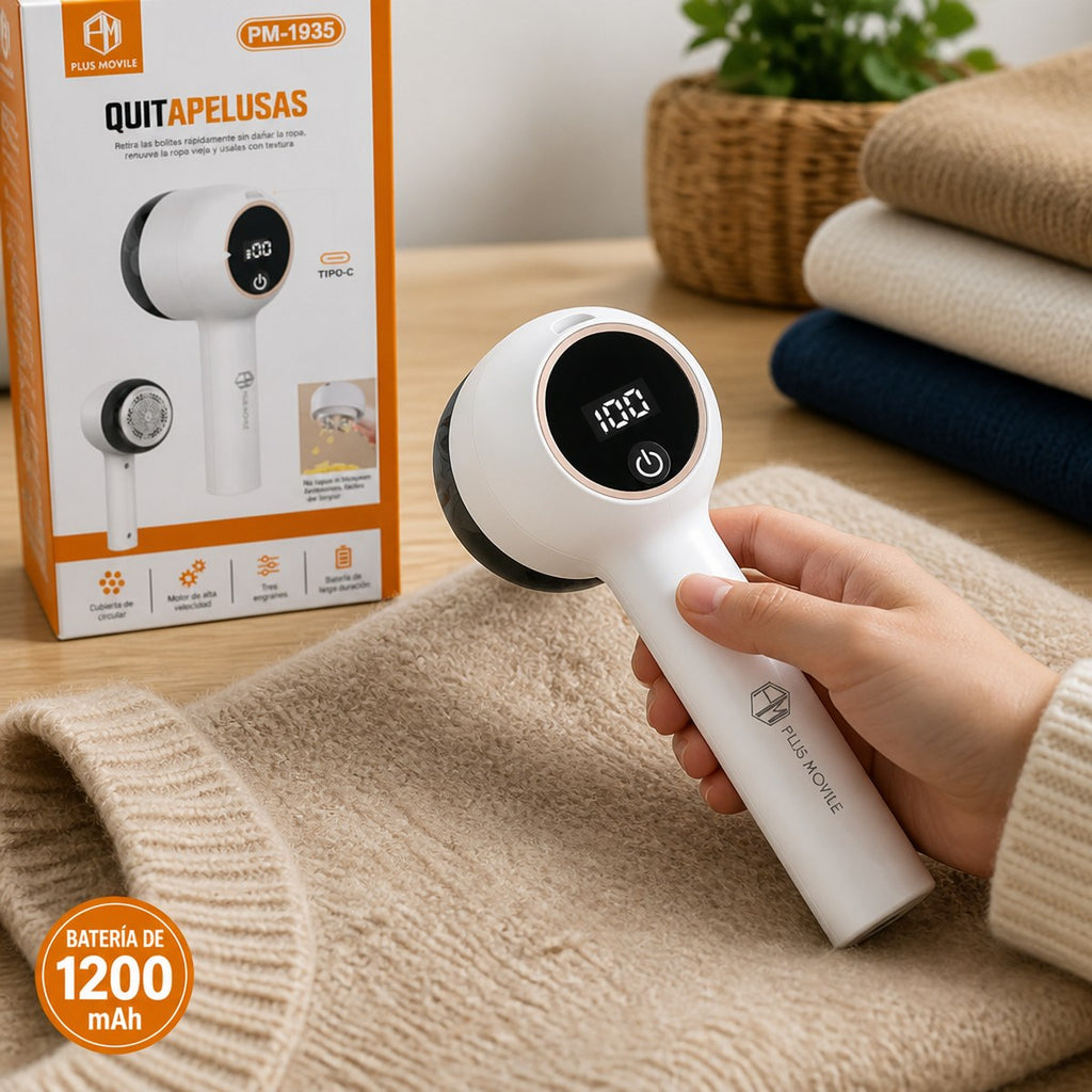 Depilador Eléctrico Recargable PLUS MOVILE