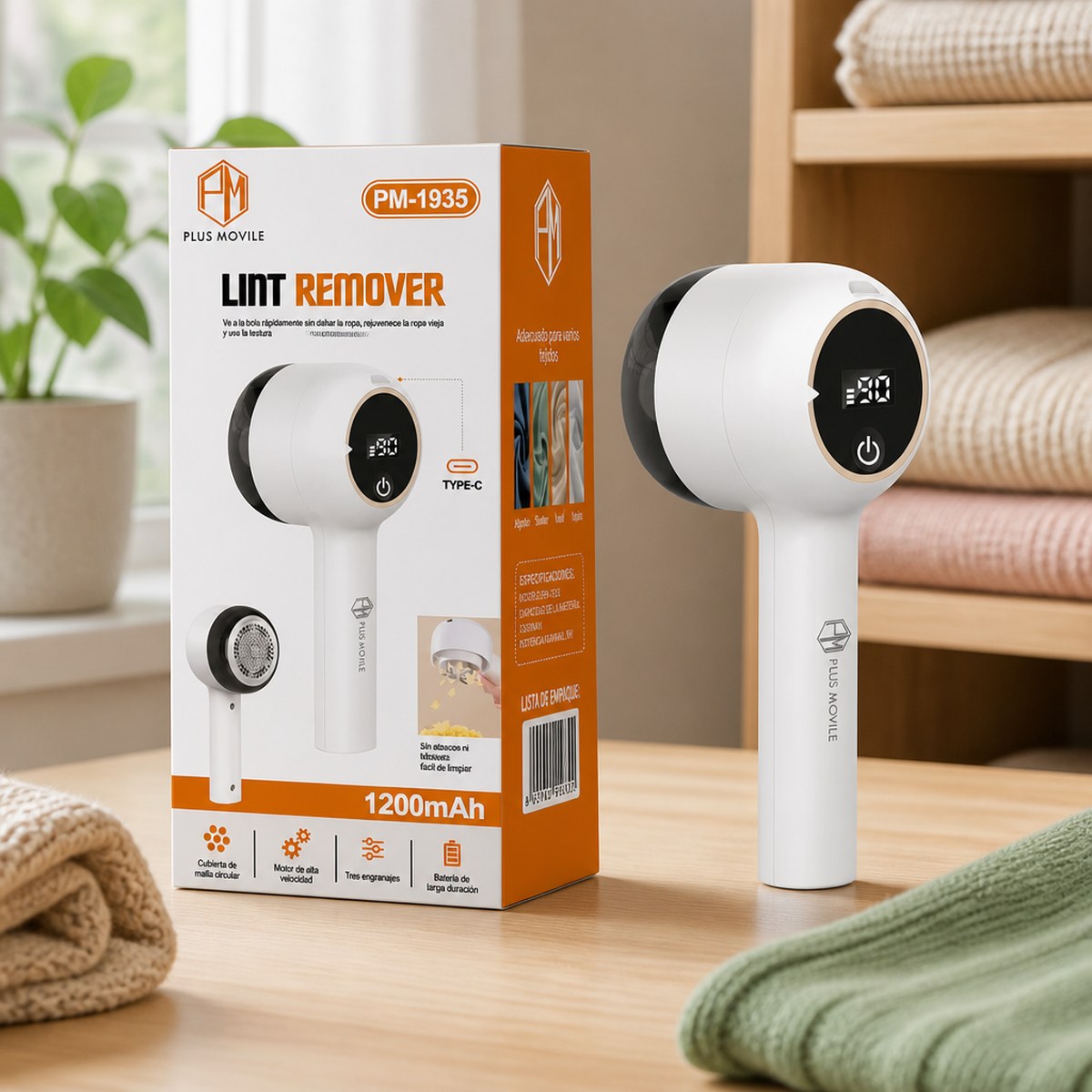 Depilador Eléctrico Recargable PLUS MOVILE