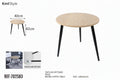 KmtStyle Round Coffee Table 40x42cm product images and lifestyle scenes
