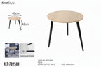 KmtStyle Round Coffee Table 40x42cm product images and lifestyle scenes