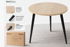 KmtStyle Round Coffee Table 40x42cm