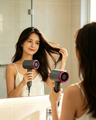 Premium 4-in-1 Feminine Decoration Set - Side Table + Lemon Diffuser + Ionic Hair Dryer + Swan Lamp