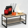 Premium Oriental Decor Set 4 in 1 - Coffee Table + Fire Perfume + Mikado Soul + Moon Lamp
