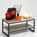 Premium Oriental Decor Set 4 in 1 - Coffee Table + Fire Perfume + Mikado Soul + Moon Lamp