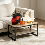Premium Oriental Decor Set 4 in 1 - Coffee Table + Fire Perfume + Mikado Soul + Moon Lamp