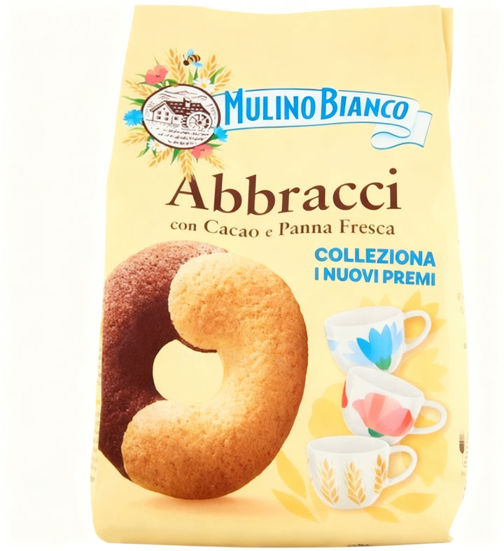 Mulino Bianco Abbracci con Cacao e Panna Fresca