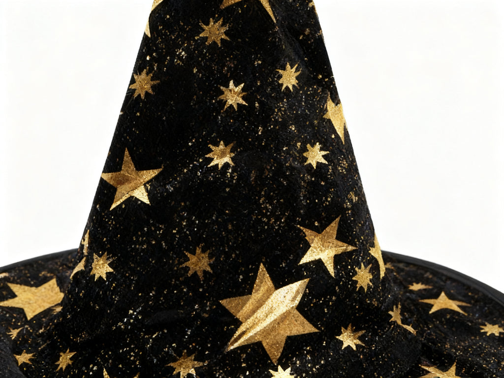 SOMBRERO HALLOWEEN ESTRELLA DORADA MEZCLA
