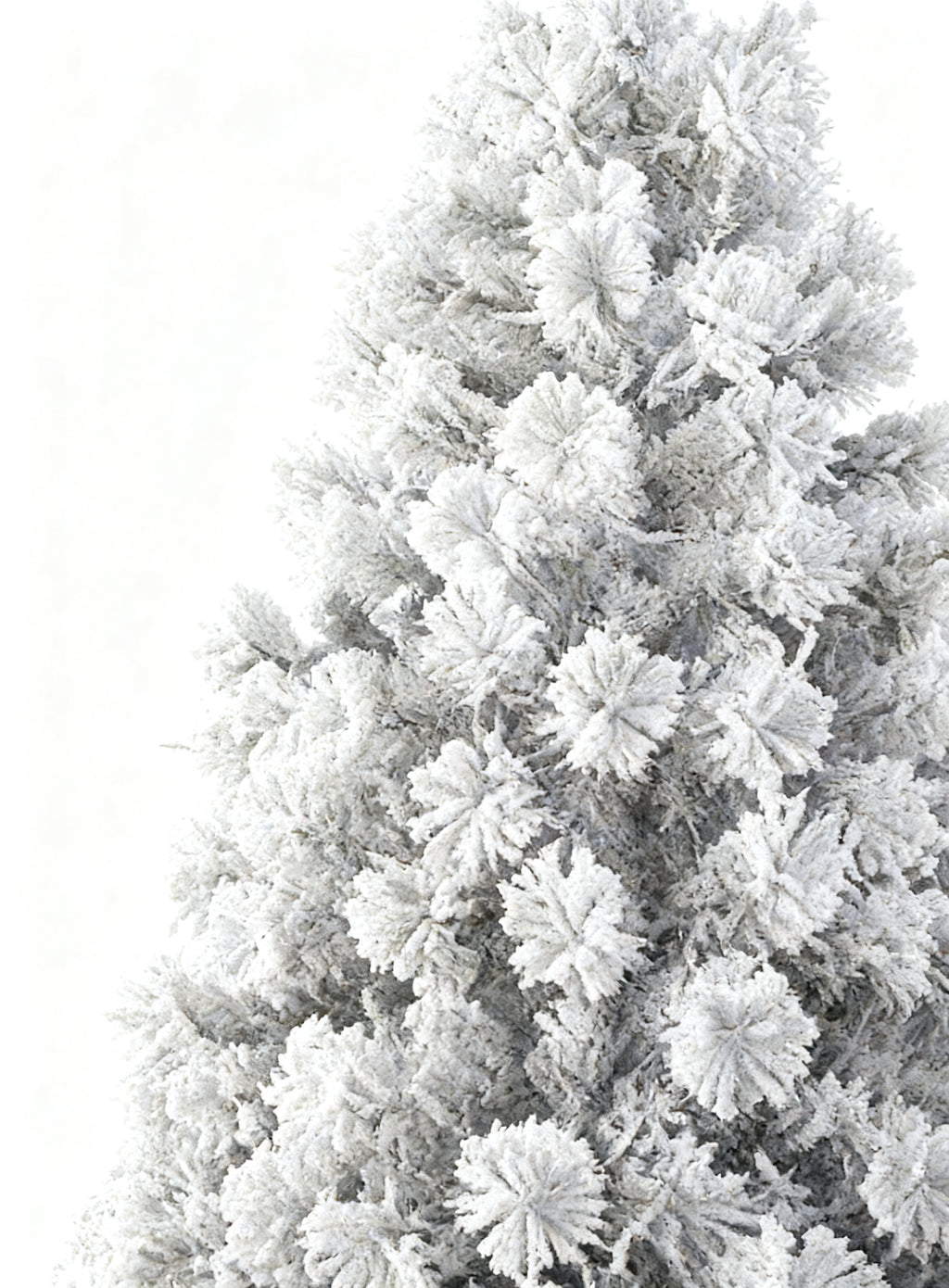 Arbol Navidad Nevado 210cm 230T
