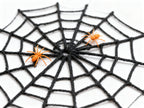 Decoración Halloween 20g con telaraña y arañas