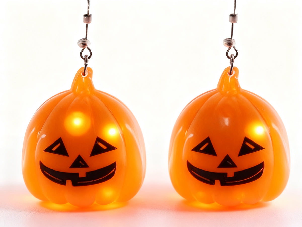 Pendientes de Calabaza Halloween 2 piezas