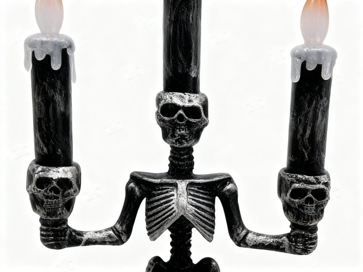 Velas de Calavera con 3 Luces