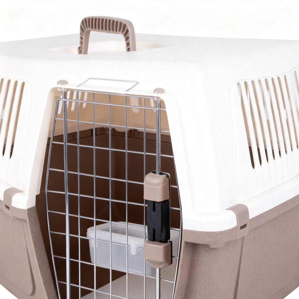 DOGI Transportador para Mascotas Taupe 54x36x37cm