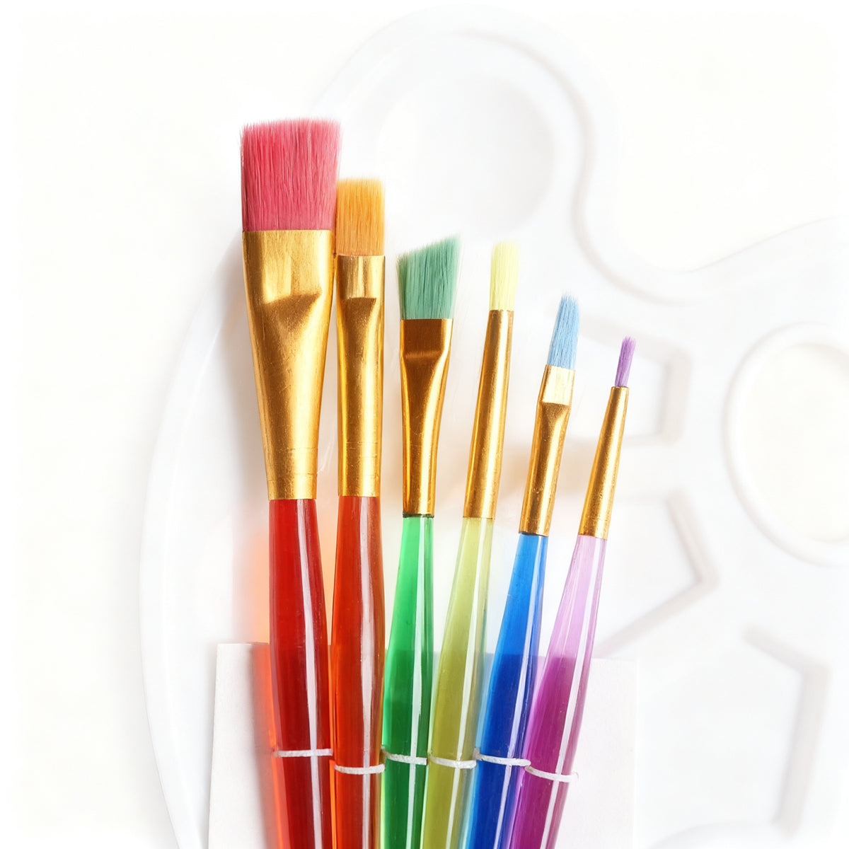 SET PINCELES CON PALETA