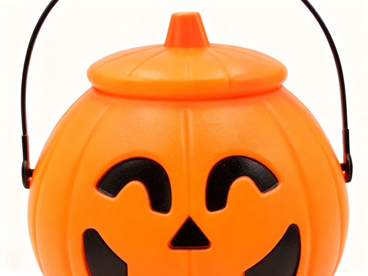 Cubo de Calabaza para Halloween