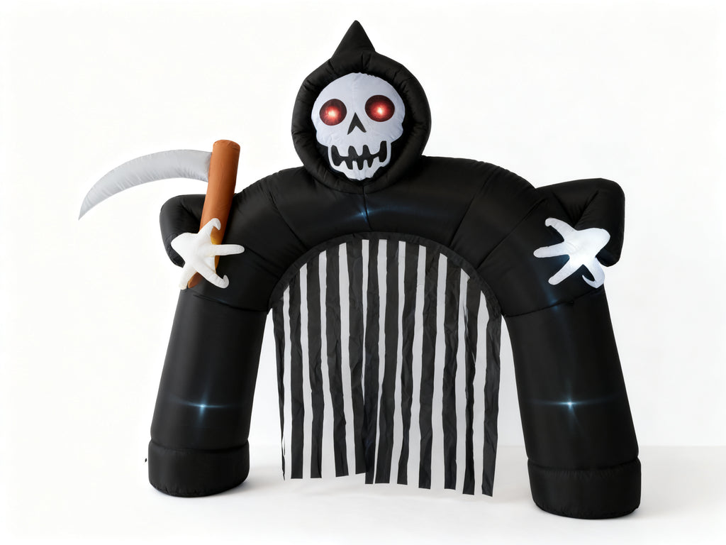Decoración Inflable Arco de la Muerte con Luz