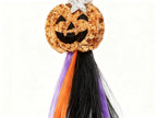 HORQUILLA DECORATIVA CON PELUCA HALLOWEEN 1PC