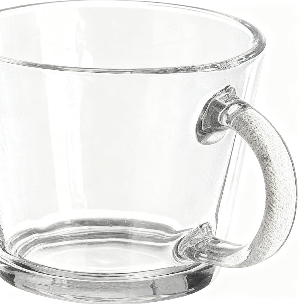 Tazon Desayuno Asa 400ml Transparente