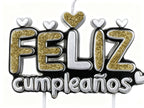 Vela de Cumpleaños Feliz para Decoración de Pastel