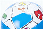 BALÓN PLÁSTICO DECORADO NÚMEROS 22 CM