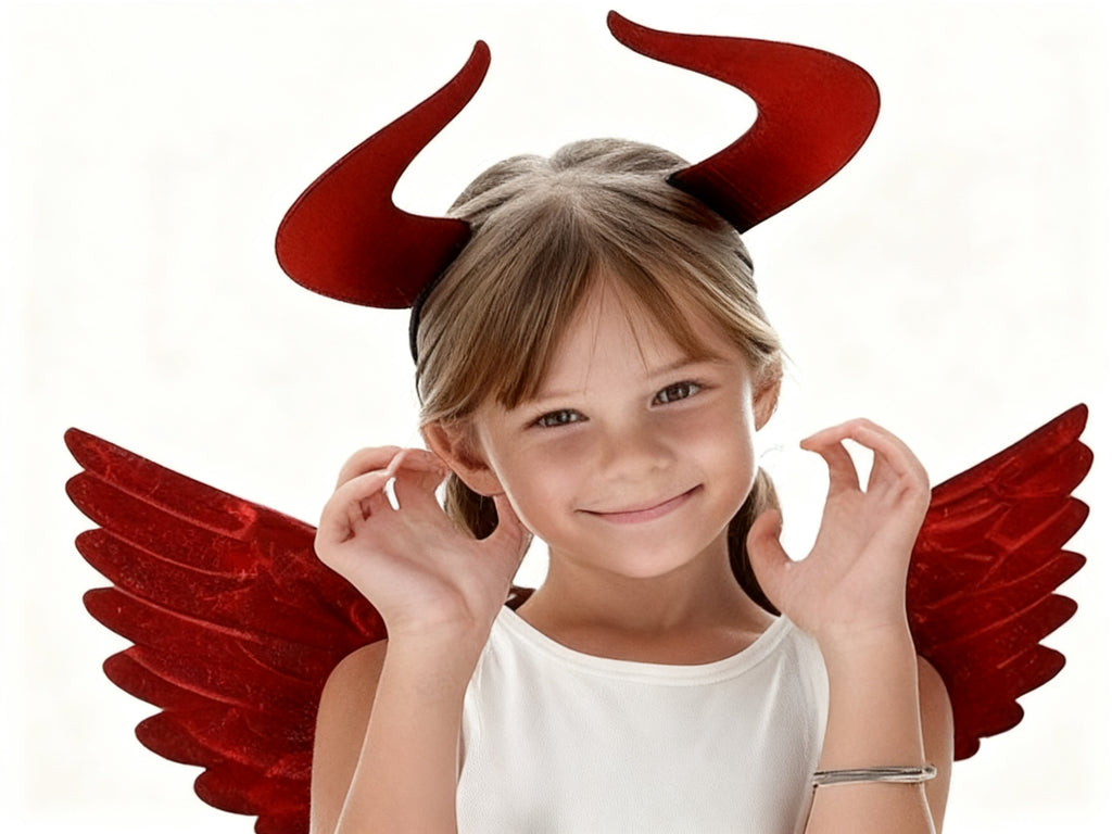 Disfraz de Demonio Rojo para Niñas