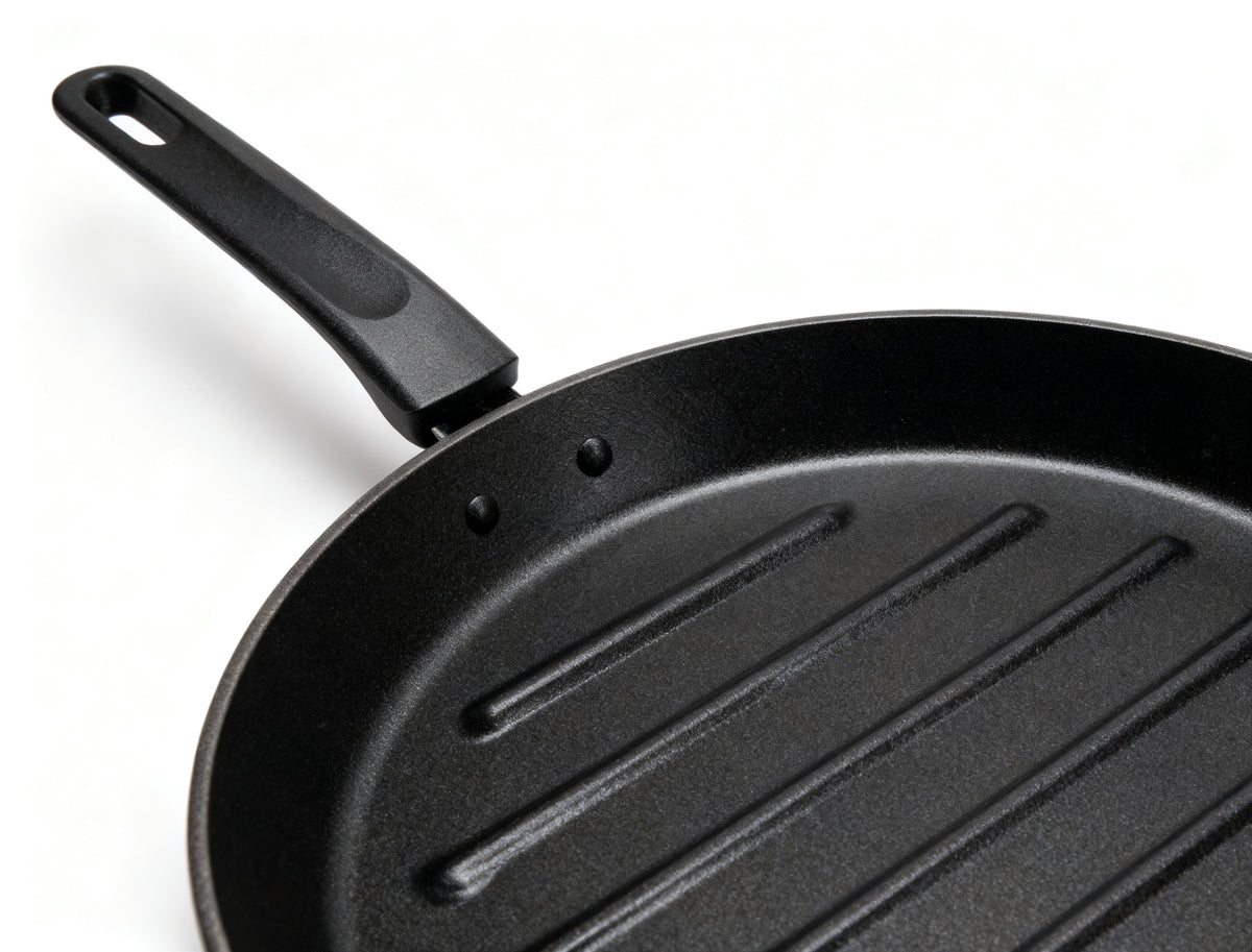V BLACK ASADOR REDONDO BAJO 28