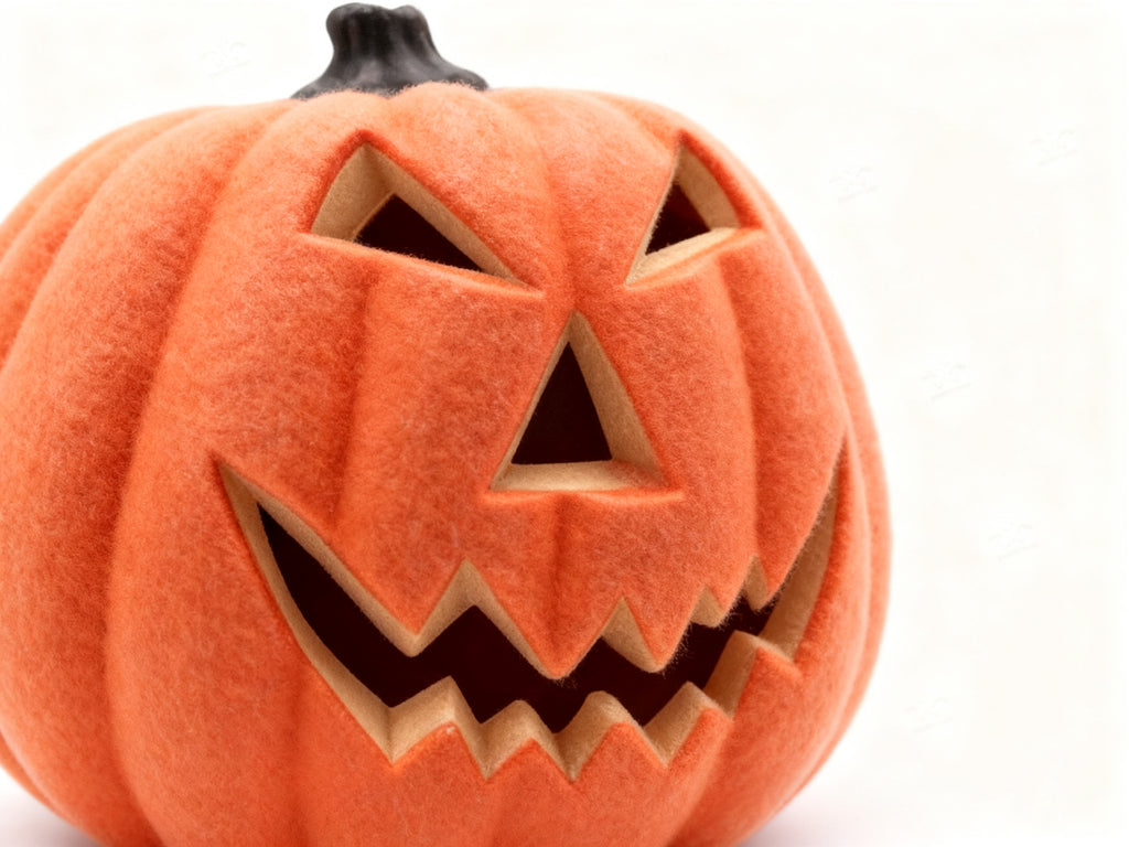 Adorno de Calabaza con Luz para Halloween