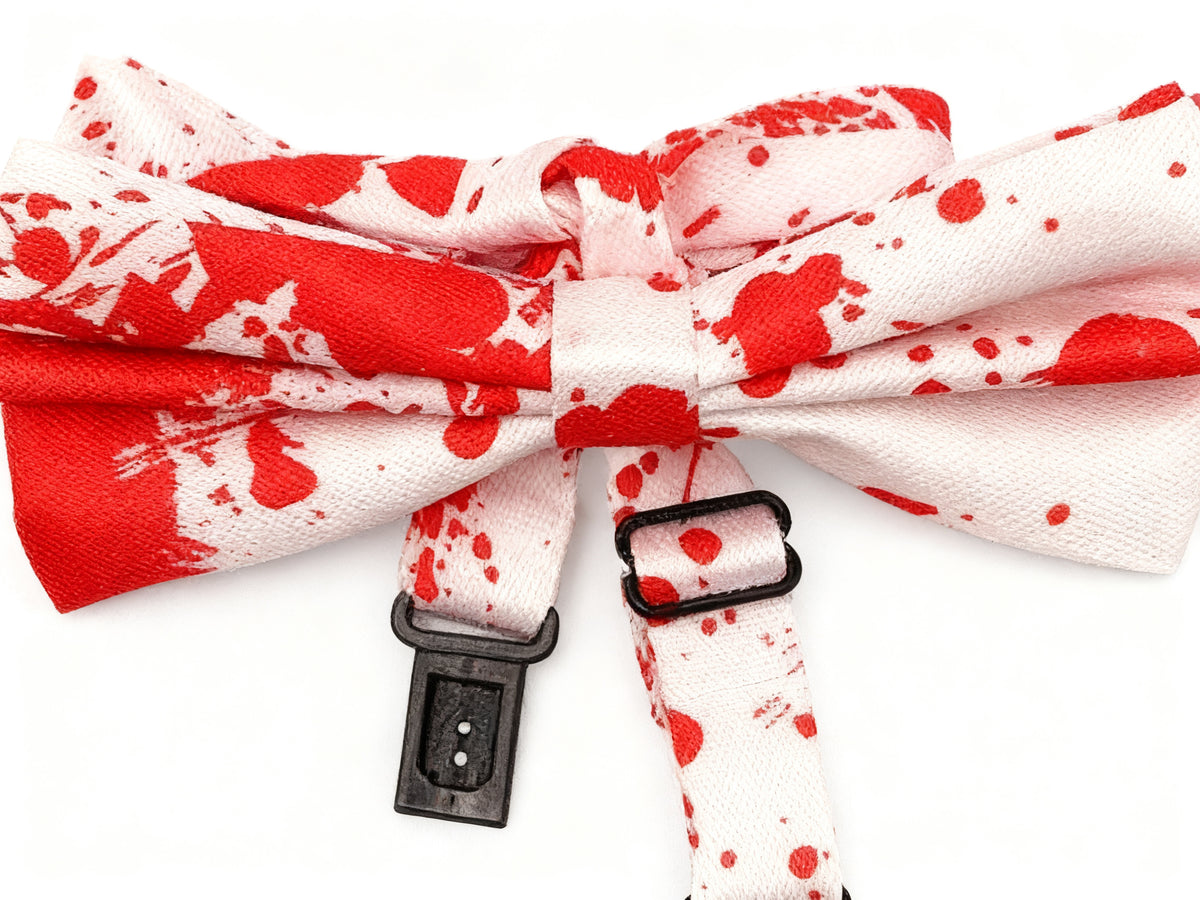 Corbata de Halloween con manchas de sangre 1 pieza