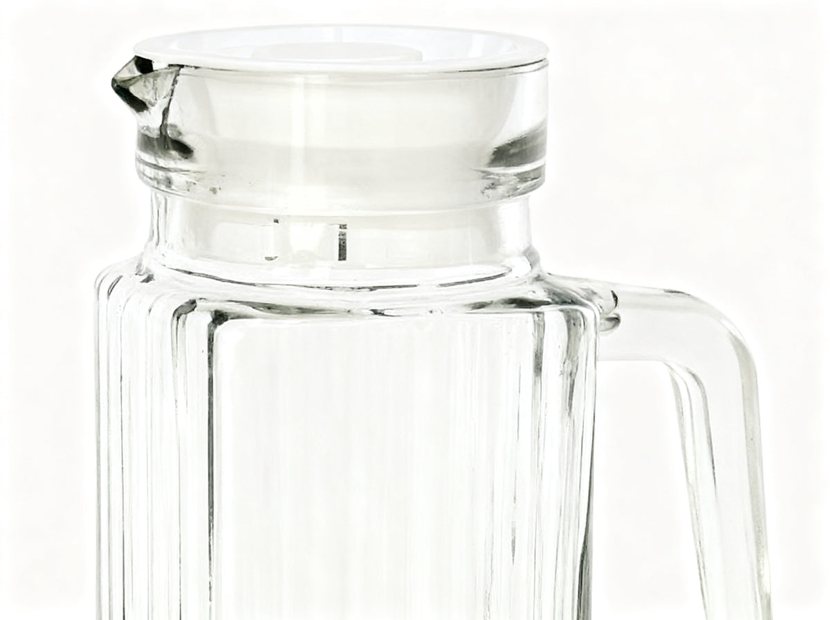 Jarra Frigo 1L Cristal Londres Tapa Blanca