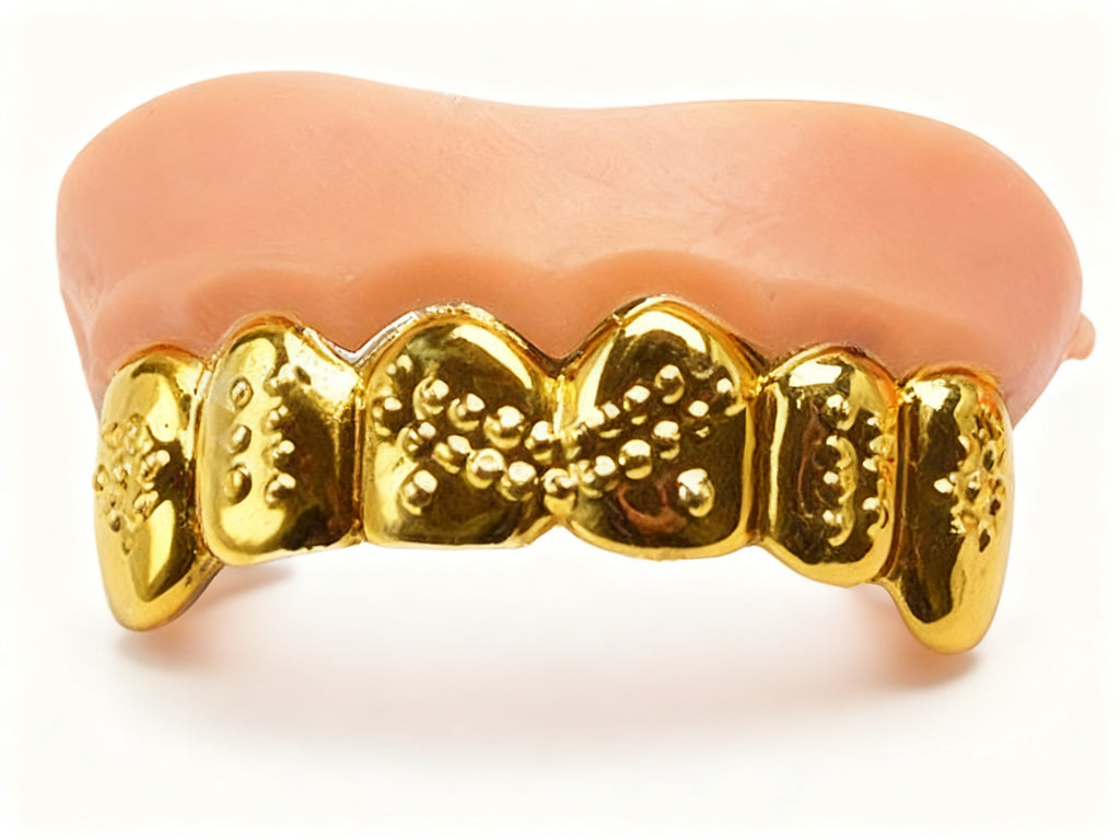 DIENTES DORADOS HALLOWEEN 4 MODELOS MEZCLA 1PC