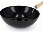 Wok 28cm con mango de madera