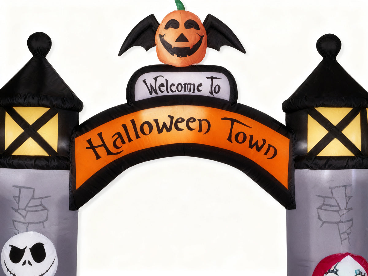 Decoración Inflable Arco Halloween con Luz