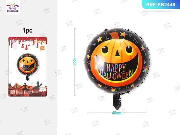 Globo de Aluminio para Halloween 1 Unidad