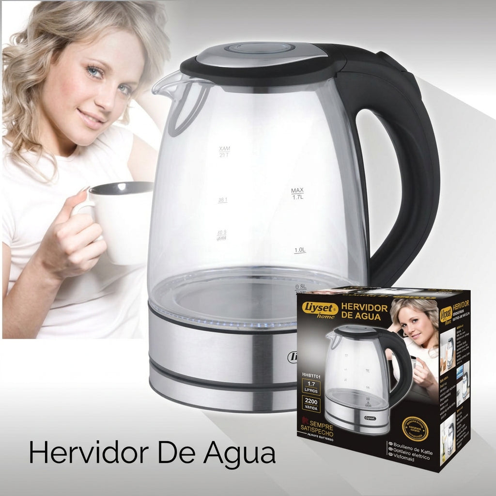 HERVIDOR DE AGUA HHB1761 1.7L