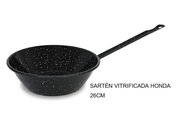 Sartén Vitrificada Honda 26 cm