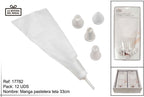 SET MANGA PASTELERA PLASTICO 10PCS