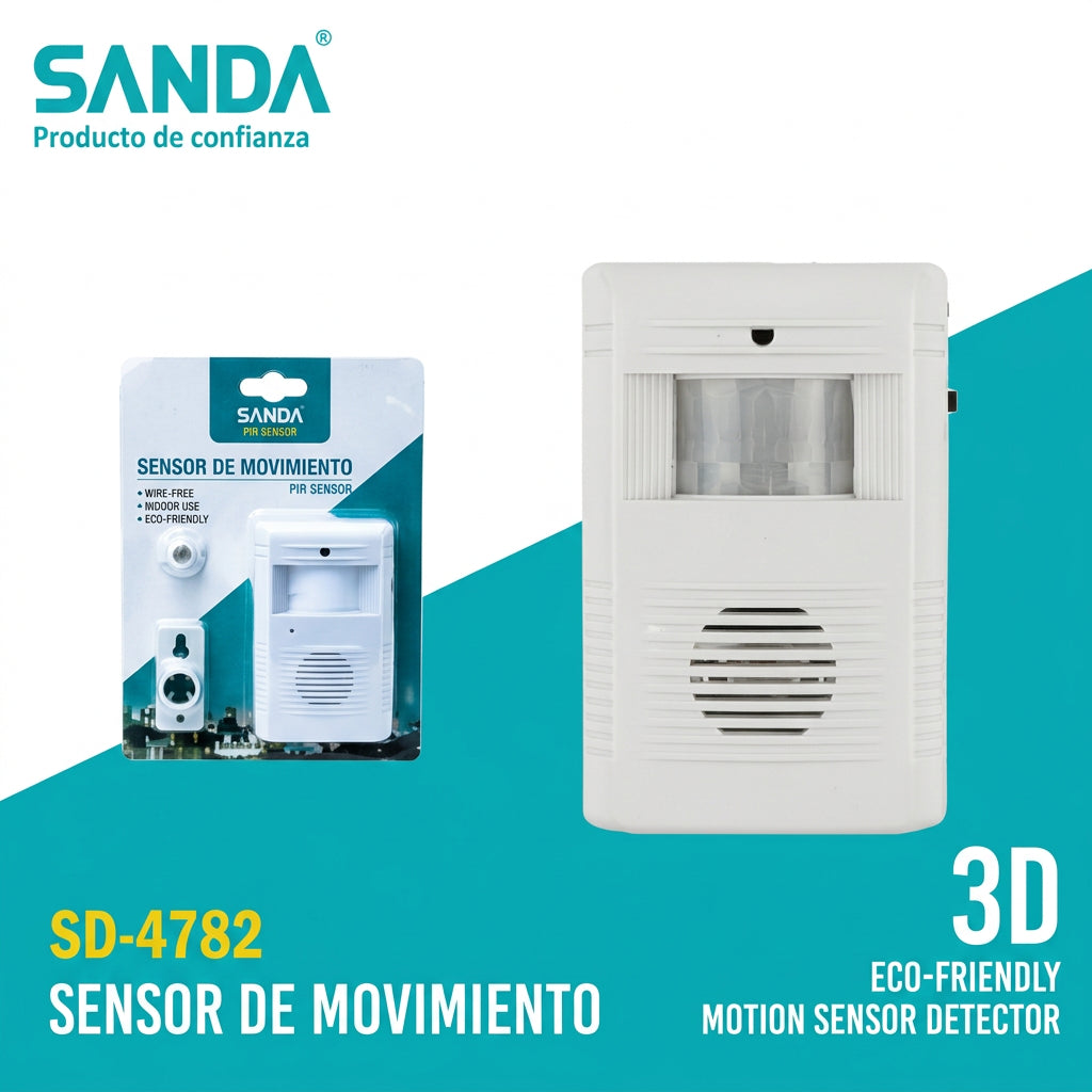 Timbre de Puerta Sensor de Movimiento SANDA