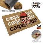 Felpudo Tio Nadal Rectangular Navideño