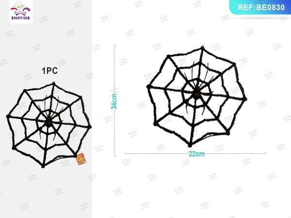 Decoración de Telaraña de Halloween 1 Pieza