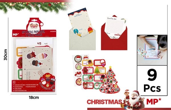 Set de Cartas Papá Noel y Reyes Magos