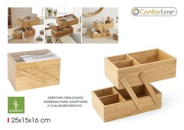 ORGANIZADOR BAMBU 2 NIVELES CONFORTIME