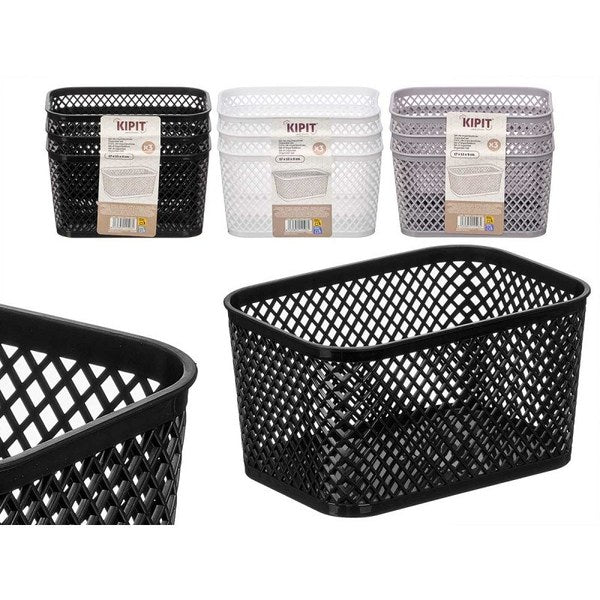 SET 3 ORGANIZADORES RECTANGULARES