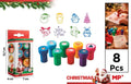 SELLOS CREATIVOS NAVIDEÑOS 8PCS